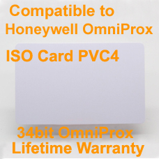 Printable Proximity Card 34bit N10002 Honeywell Northern OmniProx Compatible with PVC4
